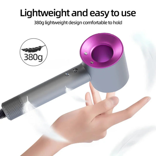 Bladeless Silent Hair Dryer – Fast Drying, Zero Noise, Pure Innovation