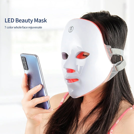 LED Facial Mask – Advanced Light Therapy for Radiant, Youthful Skin